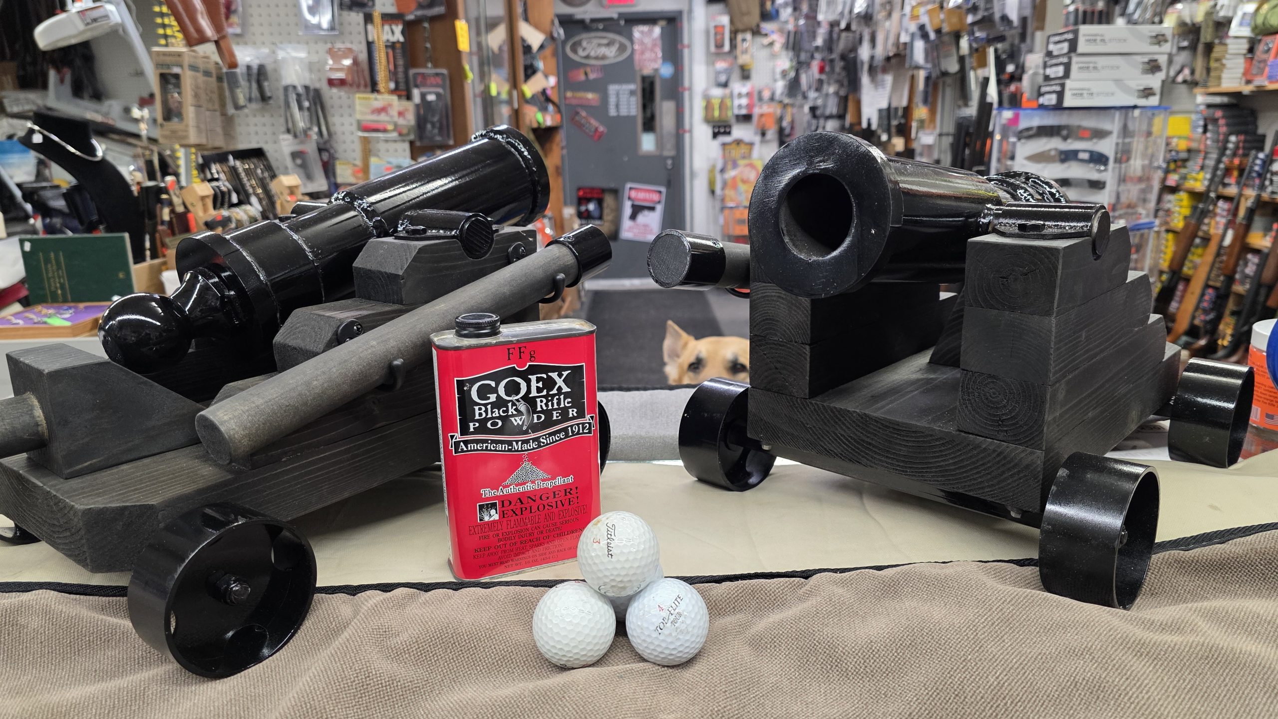 Black Powder Cannons Golf Ball Bore