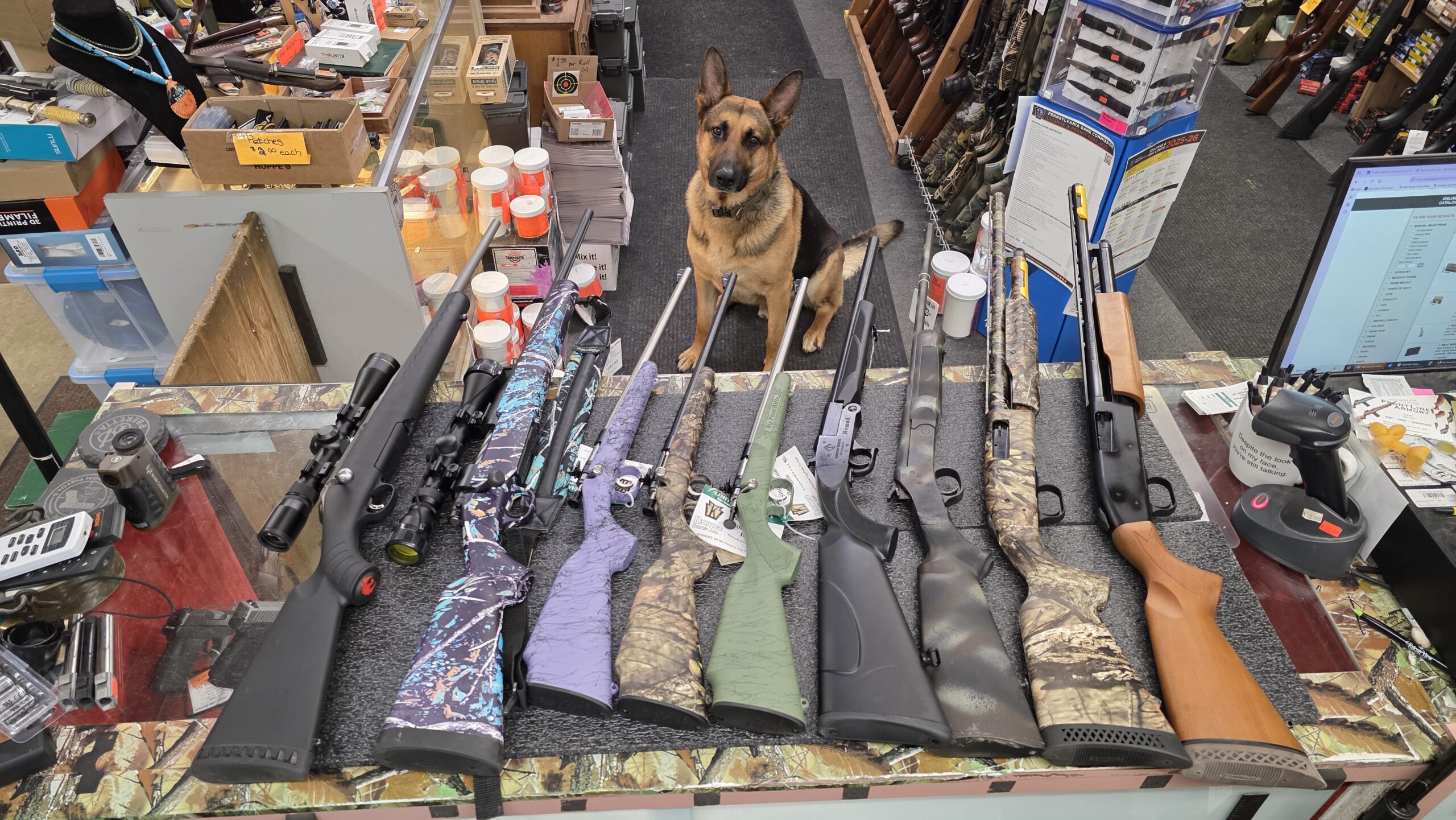 Youth and compact rifles and shotguns